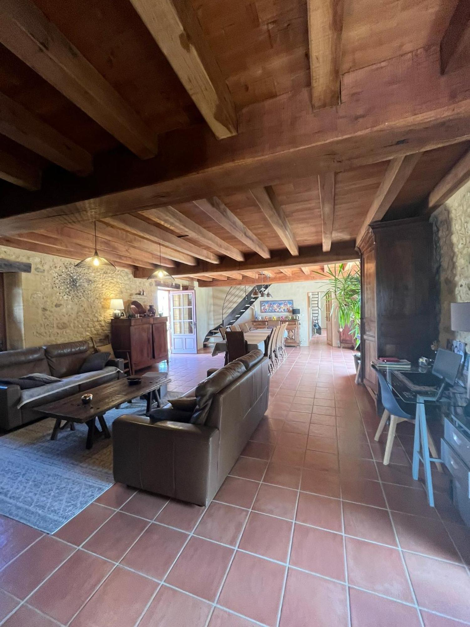 Saint-Avit-Sénieur Chambre D'Hotes La Ferme De La Croix. מראה חיצוני תמונה
